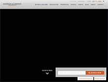 Tablet Screenshot of madisonprops.com